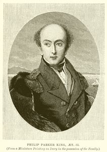 Philip Parker King, Aet. 32 af English School