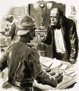 Phillip Meadows Taylor forsøger at afsløre truslen fra Thugs i Indien af English School