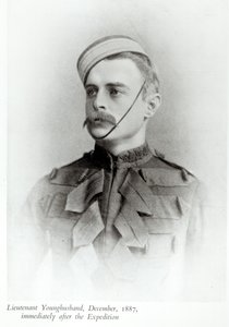 Fotografi af Sir Francis Younghusband (1863-1942) i 1887 fra 