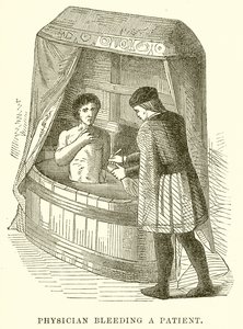 Læge bløder en patient af English School