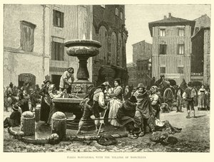 Piazza Montanara, med Marcellus Teater af English School