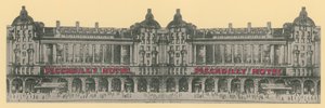 Piccadilly Hotel, London af English School