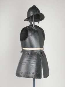 Pikemans brystplade, ca. 1630-40 (metal) af English School