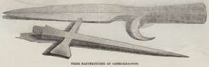 Gedder fremstillet hos Carrickmacross (gravering) af English School