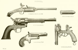 Pistol af English School