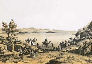 Ebene von Jericho von English School