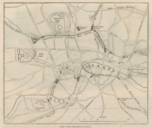 Plan for Metropolitan Railway af English School