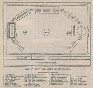 Plan for den smarte messe på Lords Cricket Ground af English School