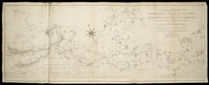 Plan for den foreslåede sejlbare kanal mellem floden Kennet ved Newbury i Berks og floden Avon i Somerset: hvorved en sejlbar kommunikation vil blive åbnet mellem..London og Bristol [også] Wilts & Berks & Somerset Coal Canals / Undersøgt... af John Rennie af English School