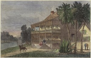 Wohnsitz eines Pflanzers am Cumbee River von English School