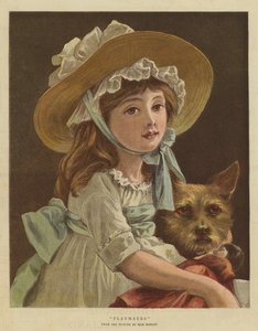 Playmates (chromolitho) af English School