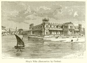 Plinys Villa (Restaurering af Canina) af English School