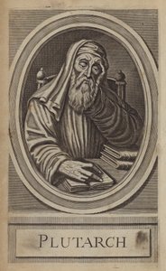 Plutarch, græsk historiker og forfatter (gravering) af English School