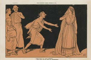Politisk tegneserie af English School