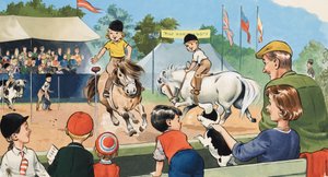 Ponyer af English School