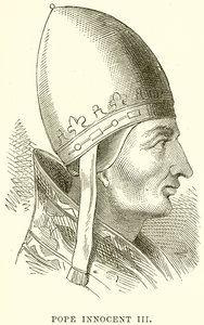 Pave Innocentius III af English School