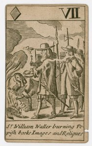 Popish Plot spillekort af English School