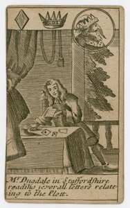 Popish Plot spillekort af English School