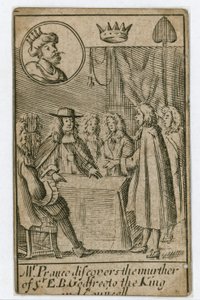 Popish Plot spillekort af English School