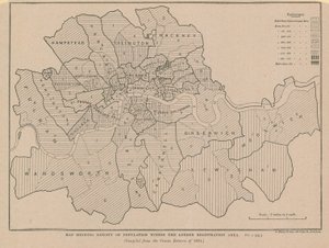Befolkning inden for London-registreringsområdet af English School