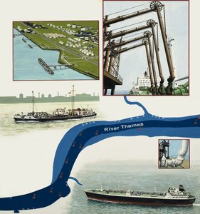 Londons havn af English School