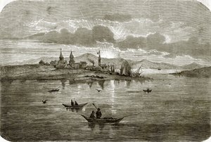 Havnen i Okhotsk af English School