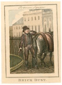 Portman Square. Mursten Støv af English School