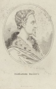 Portræt af Alexander Brodius af English School