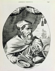 Portræt af Amerigo Vespucci (1454-1512) fra 