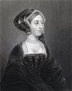 Portræt af Anne Boleyn (ca. 1507-36) fra 