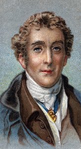 Portræt af Arthur Wellesley af English School