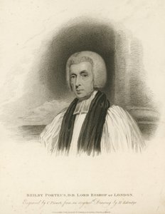 Portræt af Beilby Porteus af English School