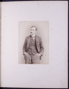 Portræt af CJ Tait, ca. 1900 (s/h-foto) af English School