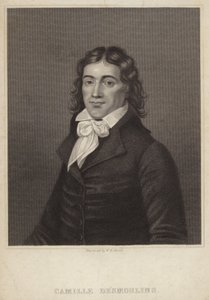 Portræt af Camille Desmoulins af English School