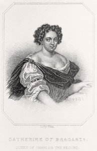 Portræt af Catherine af Braganza af English School