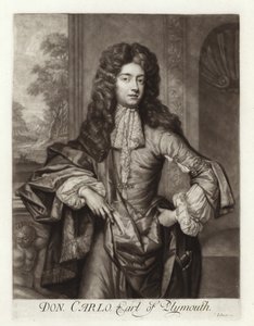 Portræt af Charles Fitzcharles, jarl af Plymouth