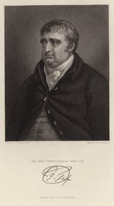 Portræt af Charles James Fox af English School