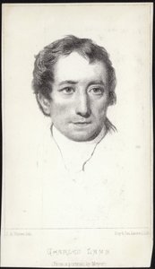 Portræt af Charles Lamb af English School