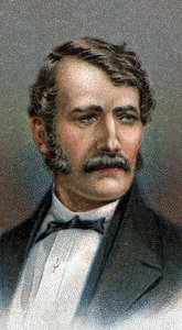 Portræt af David Livingstone af English School