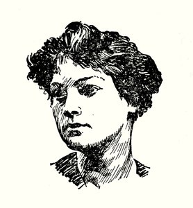 Portræt af Dorothy Parker (litografi) af English School