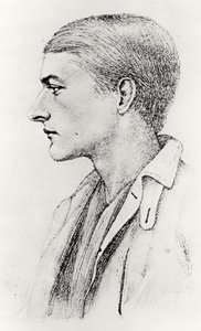 Portræt af Edward Fitzgerald af English School