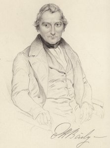 Portræt af Edward Hodges Baily af English School