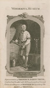 Portræt af Frederick Baron Trenk af English School