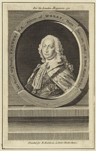 Portræt af Frederick, Prince of Wales af English School