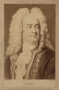 Portræt af Georg Friedrich Händel af English School