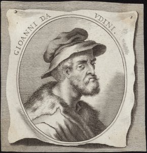 Portræt af Giovanni da Udine af English School