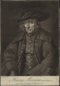 Portræt af Harry Morgan