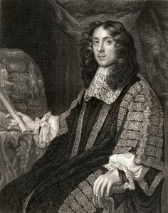Portræt af Heneage Finch (1621-82), fra Lodges British Portraits, 1823 af English School