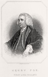 Portrait of Henry Fox, 1st Lord Holland, 1835dani af English School