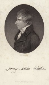 Portræt af Henry Kirke White af English School
